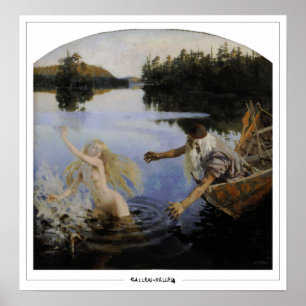 Akseli Gallen-Kallela Zedign Art Poster #66