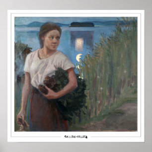 Akseli Gallen-Kallela Zedign Art Poster #8