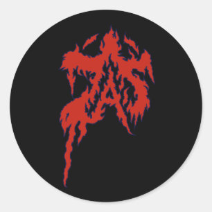 Akumakaze Round Sticker