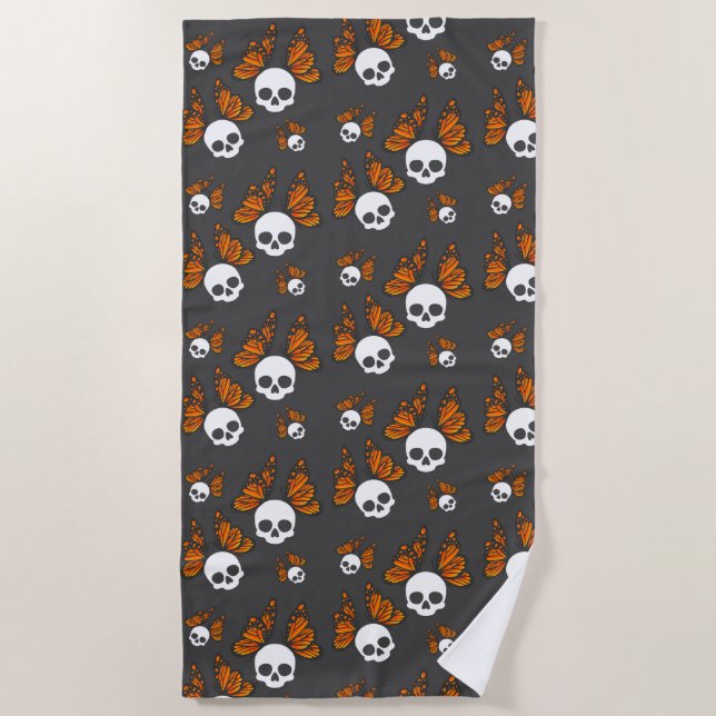 Akumal Mexico Design - Beach Towel (Front)