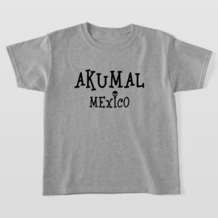 Akumal Mexico Design - Girls' Basic T-Shirt
