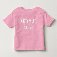 Akumal Mexico Design - Toddler Fine Jersey T-Shirt