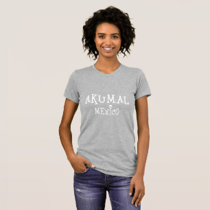 Akumal Mexico Design - Women's Bella+Canvas Slim F T-Shirt