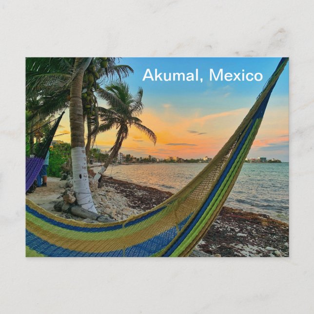 Akumal, Mexico Postcard (Front)
