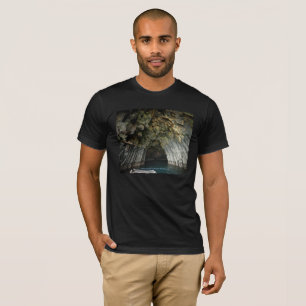 Akun Island Columnar Basalt Cave Men's T-Shirt