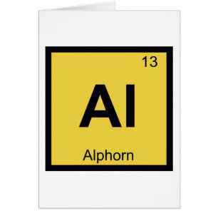 Al - Alphorn Music Chemistry Periodic Table Symbol