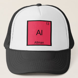 Al - Altman Funny Chemistry Element Symbol T-Shirt Trucker Hat