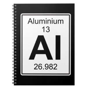Al - Aluminium Spiral Notebook