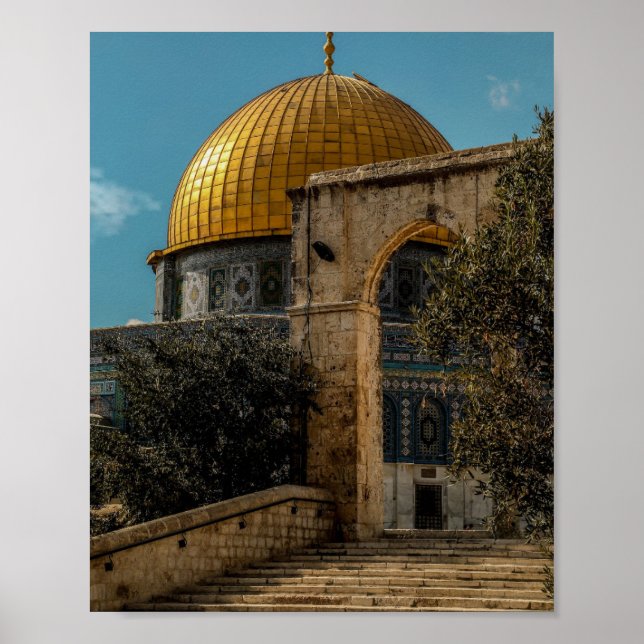Al-Aqsa Mosque  Poster (Front)