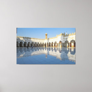 Al-Azhar Mosque Islamic Cairo Egypt Masjids Photos Canvas Print