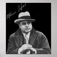 Al Capone Reproduction Signature Merchandise