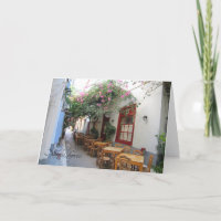 Al Fresco, Nafplio, Greece - card