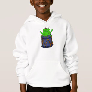 AL- Funny Frog on a Drum Shirt