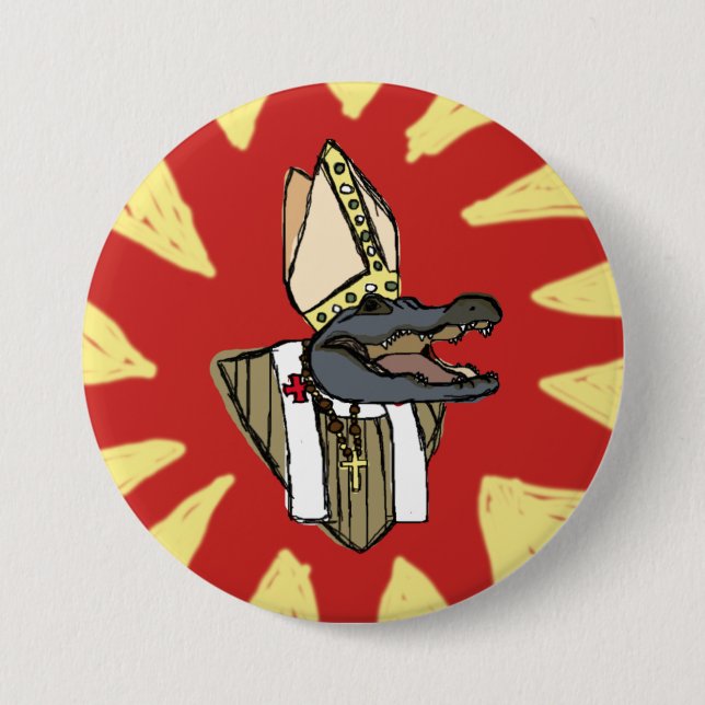 Al G. for Pope 7.5 Cm Round Badge (Front)