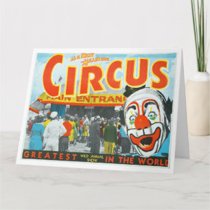 Al G. Kelly and Miller Bros. Circus greatest world Card