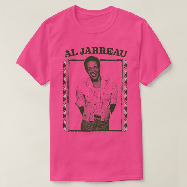 Al Jarreau Vintage Style Fan Design T-Shirt (Design Front)