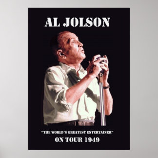 Al Jolson on Tour Poster