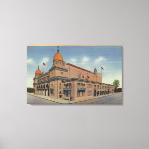 Al Malaikah Temple & Shrine Auditorium Canvas Print