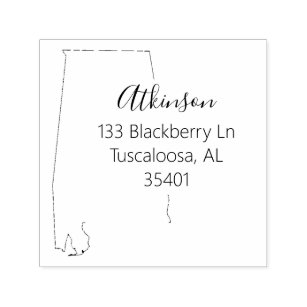 AL   State of Alabama Return Address Stamp