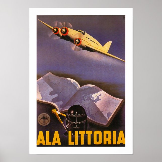 Ala Littoria Poster (Front)