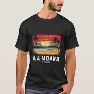 Ala Moana Beach Hawaii Surfboard Beach T-Shirt
