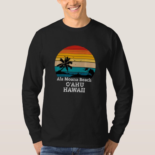 Ala Moana Beach Park Hawaii T-Shirt (Front)