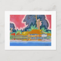 Ala Wai, Honolulu by Arman Manookian c. 1920's