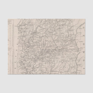 Alabama 6 tissue paper