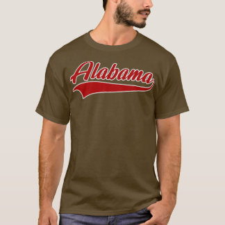 Alabama AL Throwback Design Classic T-Shirt