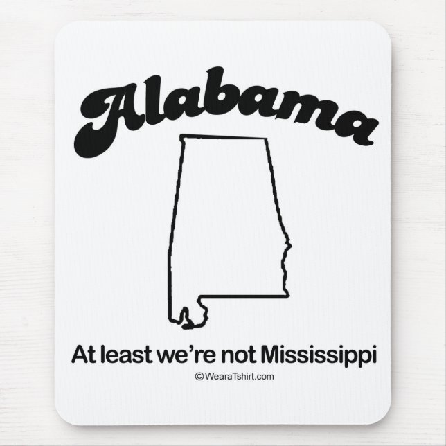 ALABAMA - "ALABAMA STATE MOTTO" T-shirts and Gear Mouse Pad (Front)