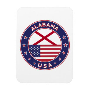 Alabama, Alabama t-shirt, Alabama sticker, Magnet