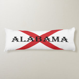 Alabama and Flag tpcn Body Cushion