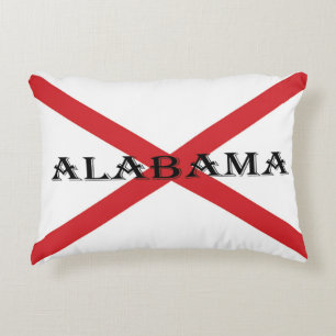 Alabama and Flag tpcnt Decorative Cushion