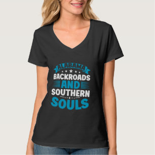 Alabama Backroads Southern Souls Alabama T-Shirt
