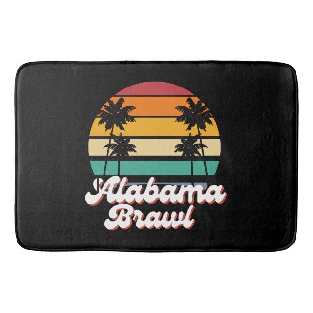 Alabama Brawl  Bath Mat (Front)