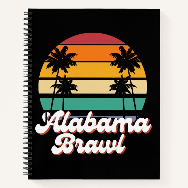 Alabama Brawl  Notebook (Front)