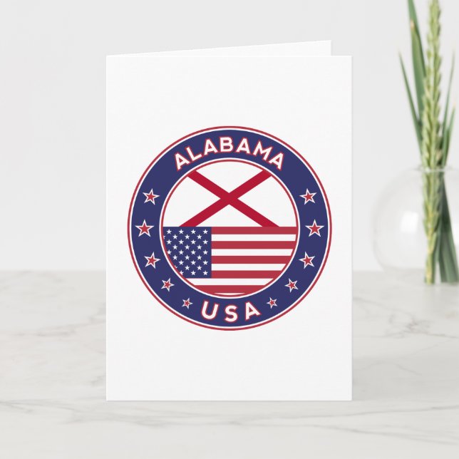 Alabama Card (Front)
