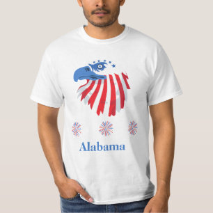 Alabama Celebrates: Happy Independence D T-Shirt