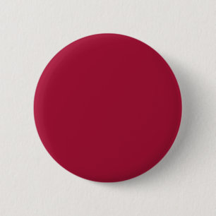 ALABAMA CRIMSON RED  (solid colour background) ~ 6 Cm Round Badge