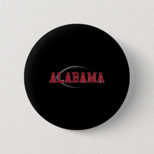 Alabama Design Men Women Boy Girl  6 Cm Round Badge