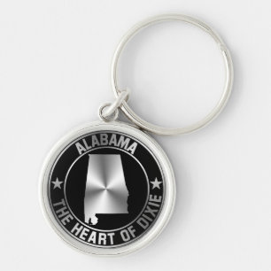 Alabama Emblem Key Ring
