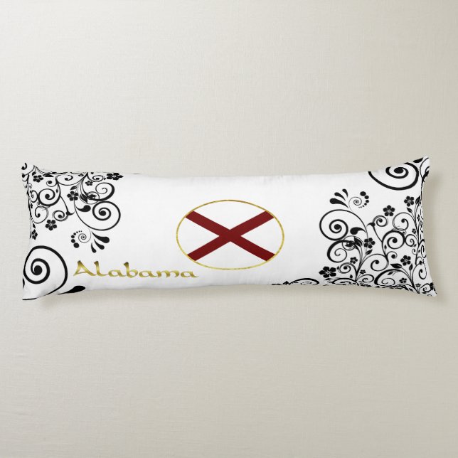 Alabama flag body cushion (Back)
