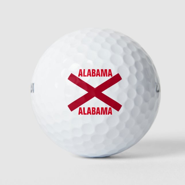 ALABAMA FLAG GOLF BALLS (Front)