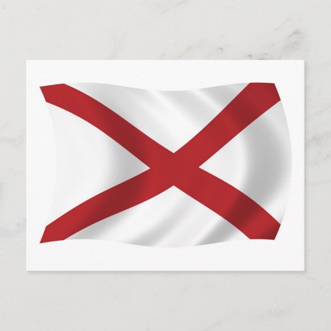 Alabama Flag Postcard (Front)