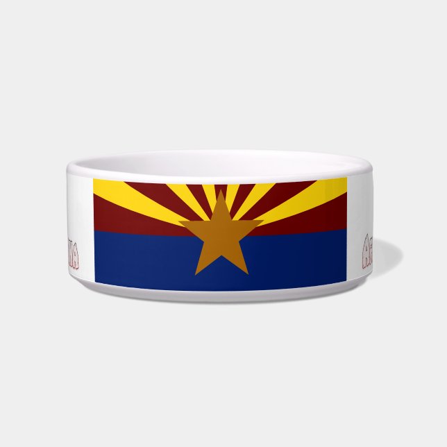 Alabama flag-Seal Bowl (Front)