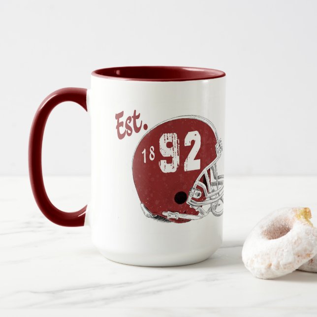 Alabama Football Mug (With Donut)