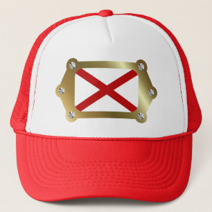 Alabama framed Flag Hat