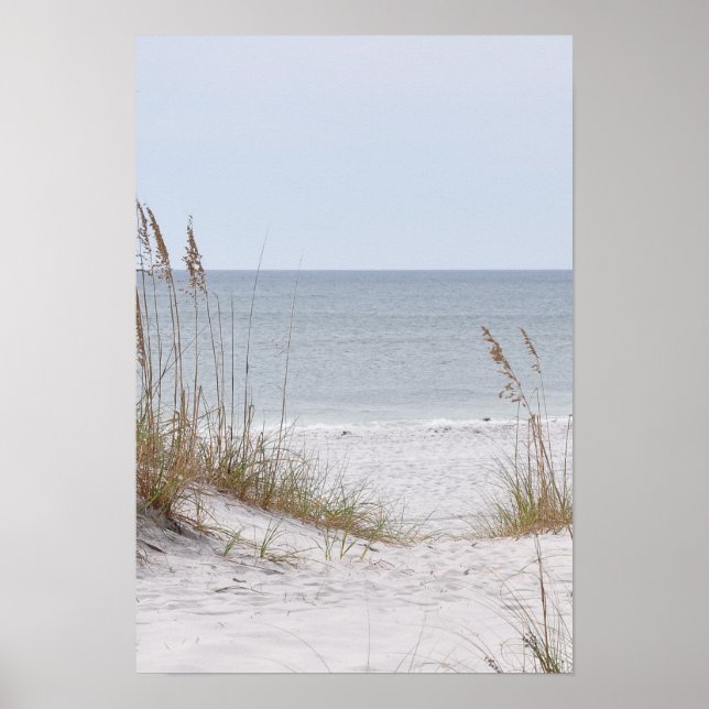 Alabama Gulf Coast seashore Poster (Front)