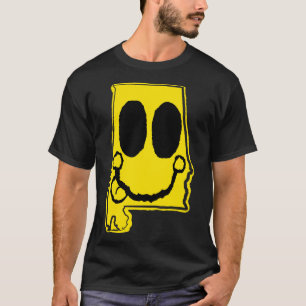 Alabama Happy Face with tongue sticking out T-Shirt