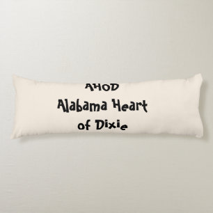 Alabama Heart of Dixie Body Cushion